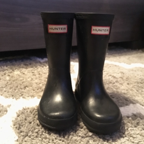 hunter boots size 5
